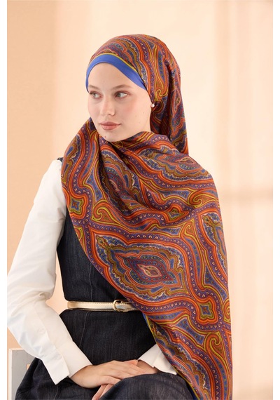 Silk Home Organik Şal 471001-08 Çok Renkli