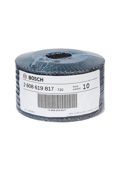 Tr X-lock Flap Disk 125 Mm 80 Kum Plastik Taban X551 2608619817