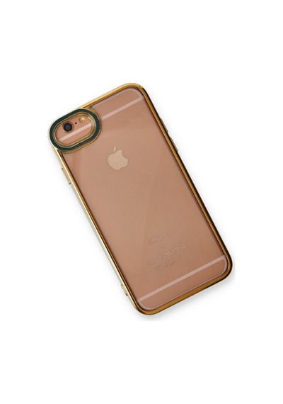 Apple iPhone  Uyumlu- 6 Kılıf Liva Lens Silikon - Yeşil