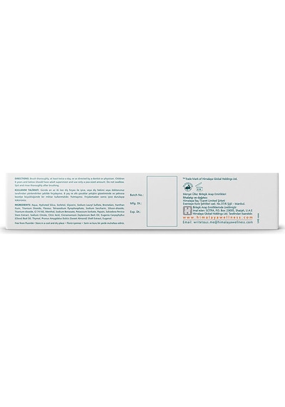 Himalaya Mint Fresh Diş Macunu 75 ML