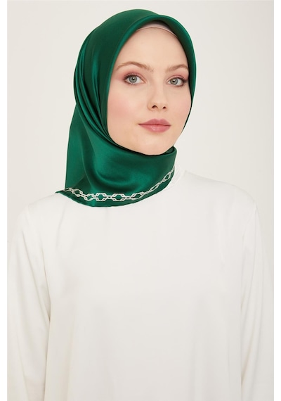 Armine Twill İpek Eşarp 24ya9154 86 - Desenli