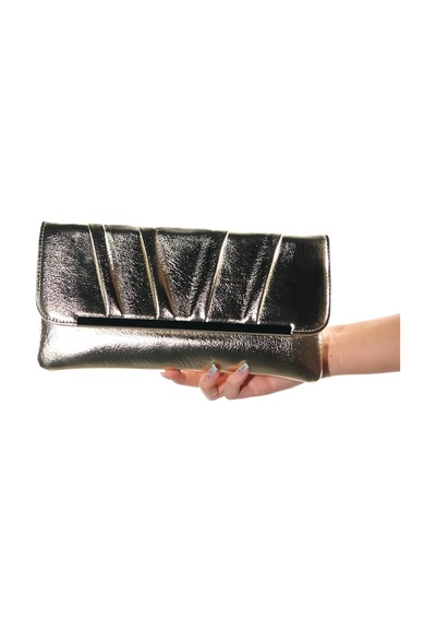 441 Altın Kadın Clutch Çanta
