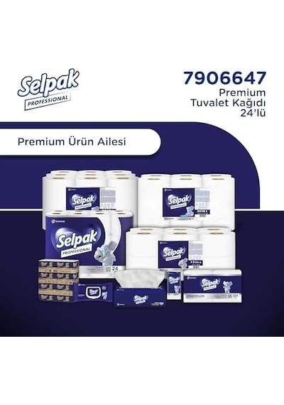 Professional Premium Tuvalet Kağıdı, 24 Rulo