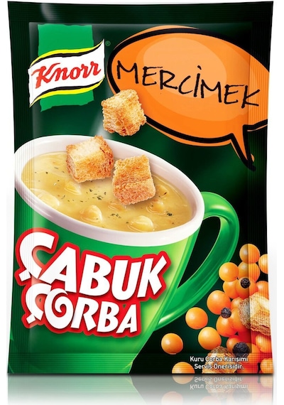 Knorr Çabuk Çorba Mercimek 22 G