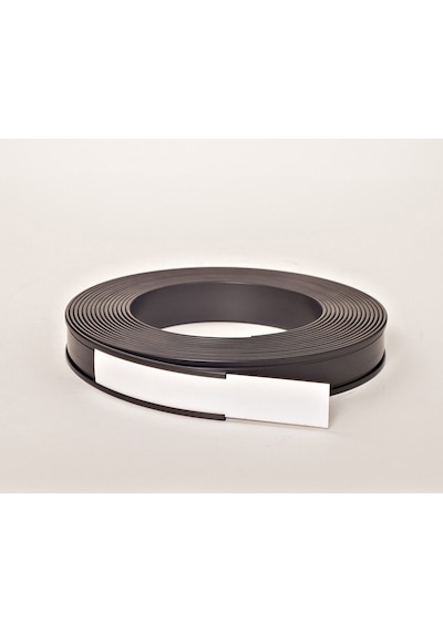 Kanallı Etiketlik Şerit Mıknatıs Magnet - Raf Mıknatısı - 1 Metre