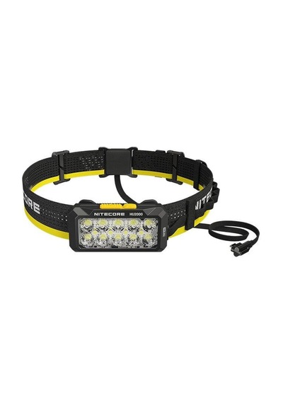 Nıtecore Hu200 2000 Lumen Kafa Fener-6551 Siyah