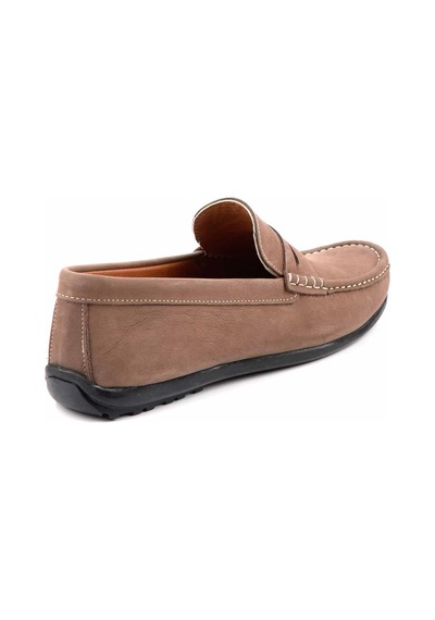 Bambi Kahve Leather Erkek Loafer Ayakkabı E01733200801 Kahve