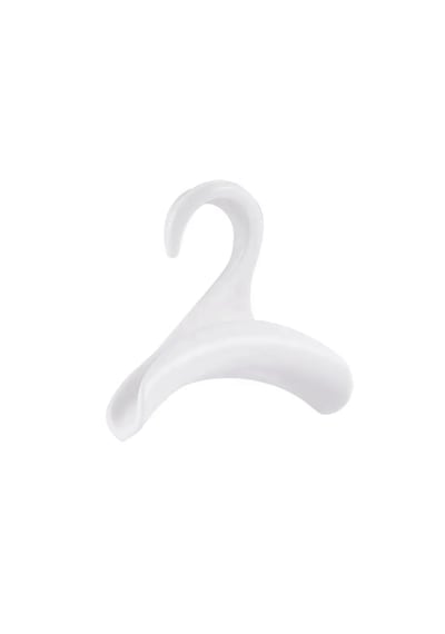 Microcase Sert Abs Plastik Portatif Mini Dolap İçi Çanta Askısı 1 Adet - Al5016 Beyaz