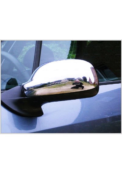 Peugeot 407 Krom Ayna Kapağı 2 Prç. 2004-2010 P. Çelik