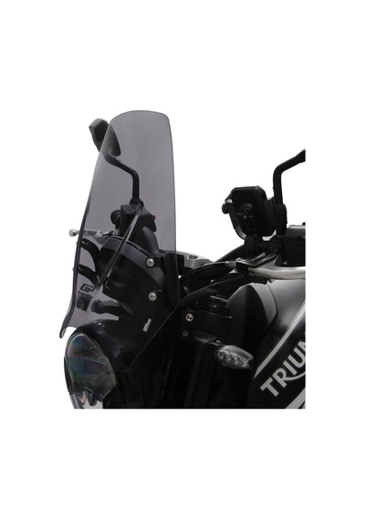 GP Kompozit Triumph Trident 660 2021-2024 Uyumlu Ön Cam Füme 38 cm