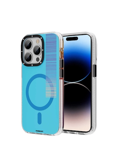 YoungKit Apple Uyumlu iPhone 14 Pro Max Kılıf Magsafe Şarj Özellikli Youngkit Pure Serisi Kapak Youngkit-10158