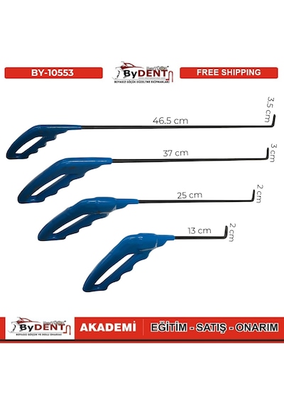 Pdr Boyasız Göçük Düzeltme 8 Parça Çubuk Seti