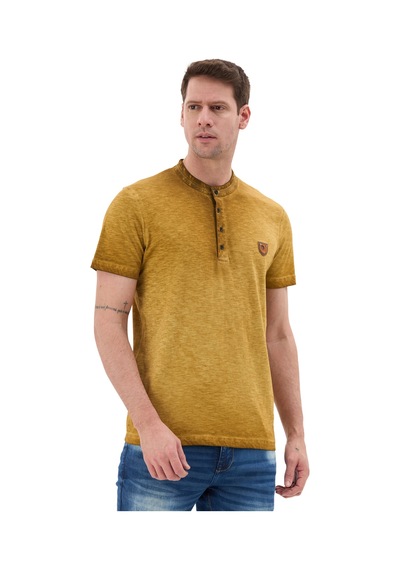 Cipo & Baxx Hakim Yaka Düğmeli Basic Erkek T-shirt Ct835 S
