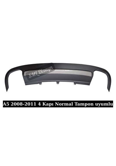 2008-2009-2010-2011 Audi A5 Difüzör Difizör 4 Kapı Standart Tampon Uyumlu