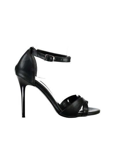 Fox Shoes Siyah Kadın Topuklu Ayakkabı B922113709