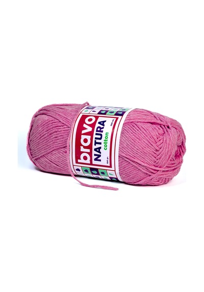 Natura %100 Koton İplik 100 Gram 200 Metre Renk Kodu:403 Şeker Pembe