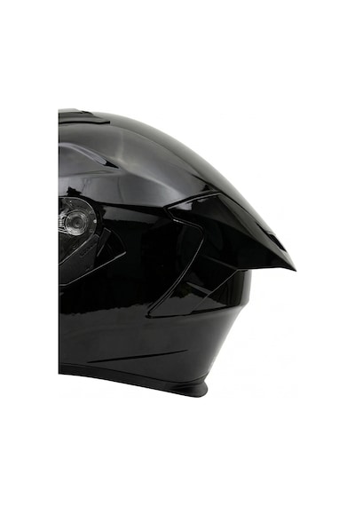 Gp Kompozit Mks008-gb Yarış Spoiler Güneş Vizörlü Şeffaf Full Face Motosiklet Kaskı Çok Renkli