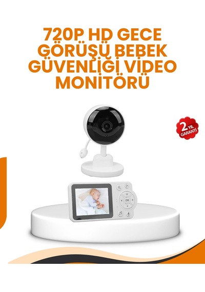 Ebeveyn Kontrollü 2.8 İnç Bebek Monitörü Güvenli İzleme 31031213