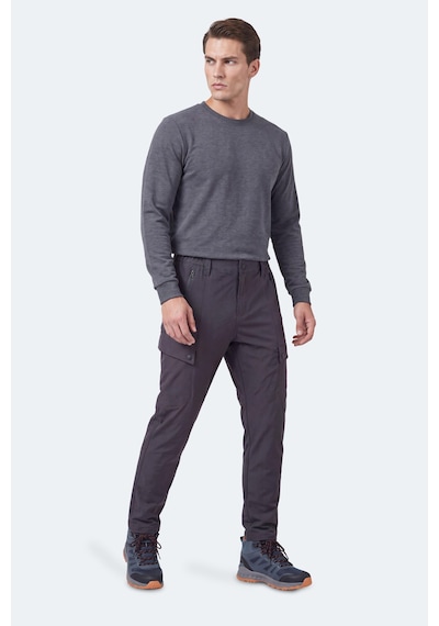 Slazenger Coreva Erkek İçi Polarlı Rüzgar Ve Su Geçirmez Softshell Antrasit Pantolon