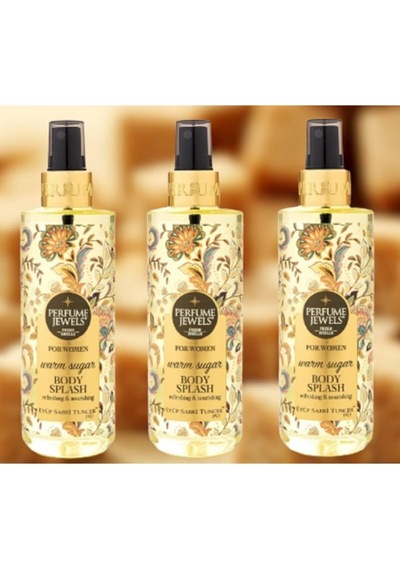 Pj Body Splash Warm Sugar 250 Ml X 3