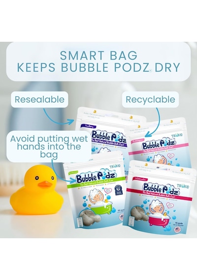 Trukid Bubble Podz Vanilya Kokulu Banyo Köpüğü - 10 Adet Diğer