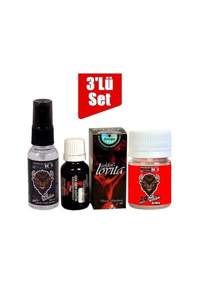 Bizon Sprey Golden Lovita Kadin Kadın Damla Bizon 100mg 10lu