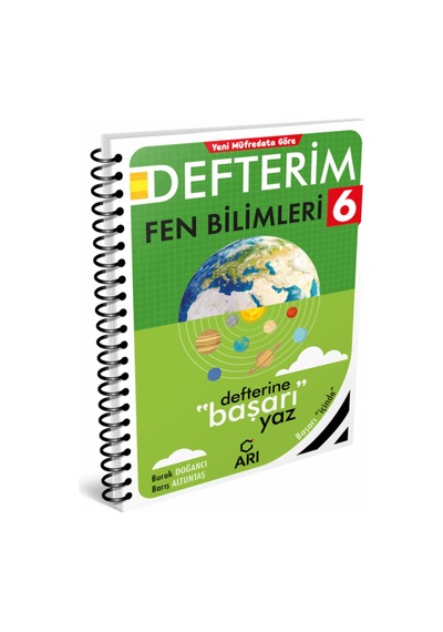 6. Sınıf Fen Bilimleri Defterim