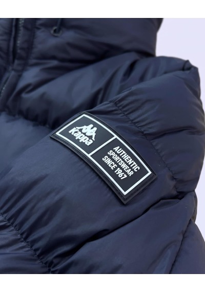 Kappa Authentic Gratia Erkek Mavi Comfort Şişme Mont