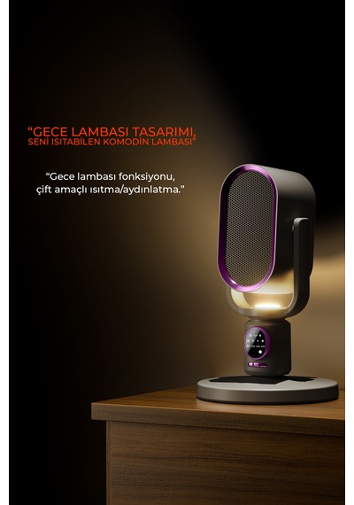 Robo Teleskopik Ayaklı Isıtıcı