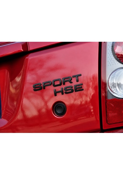 Range Rover Sport Hse Bagaj Yazısı Siyah Renk Range Rover Sport Hse Trunk Emblem Black Color Sporthsesiyah1
