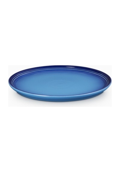 Le Creuset Coupe Kahvaltı Tabağı Modern Seramik Tasarım 22 Cm Mavi