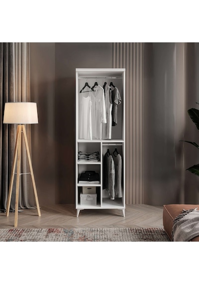 Guneystore Oslo 2 Kapaklı Komple Mdf Gardırop