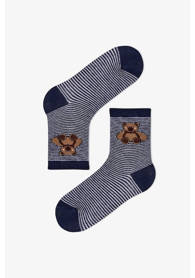 Penti Erkek Çocuk Navy Teddy 4lü Soket Çorap Dark Blue