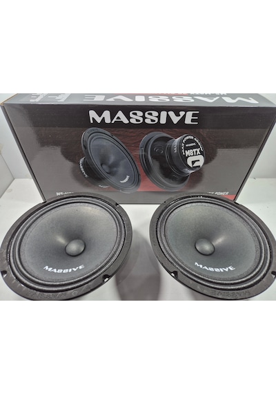 Massive 20cm Midrange Massive 400w 120 Rms Midrange Hoparlör Prof Midrange