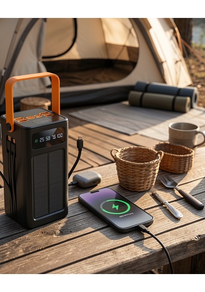 Powerbank 80.000mah Güneş Şarjlı Uczz80000powerbank-1 Çok Renkli
