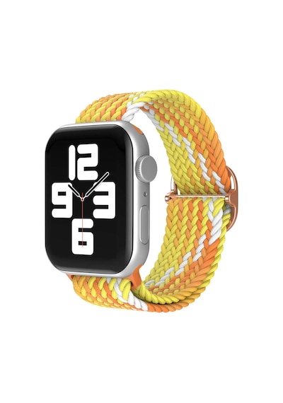 Newface Apple Watch 38mm Star Kordon - Turuncu-sarı