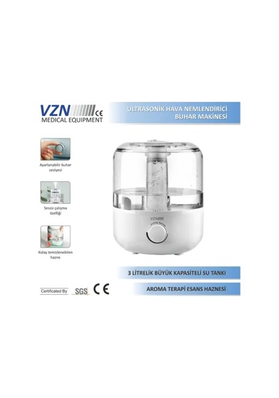 Vzn Buhar Makinesi - 3 Litre Kapasite