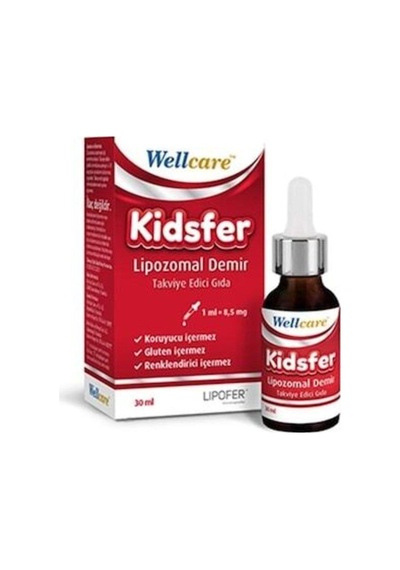 Wellcare Kidsfer Lipozomal Demir 30 M