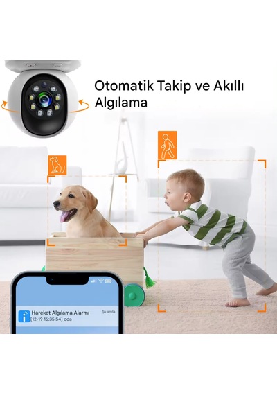 1080p Bebek İzleme Monitörü Kapalı Gözetim Video Çağrı 2.8 İnç