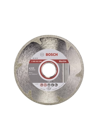 Mermer Kesimi İçin Elmas Kesme Diski 115 Mm X 22,23 Mm