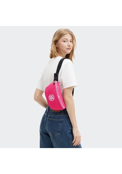 Kipling Kıplıng Fresh Lite Küçük Boy Bel Çantası Pembe Resort Pınk Combo Pembe