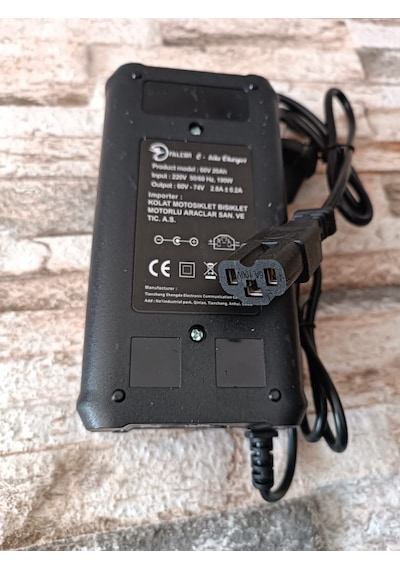 Flc Elektrikli Bisiklet Şarj Aleti 60v 20ah 5 Batarya