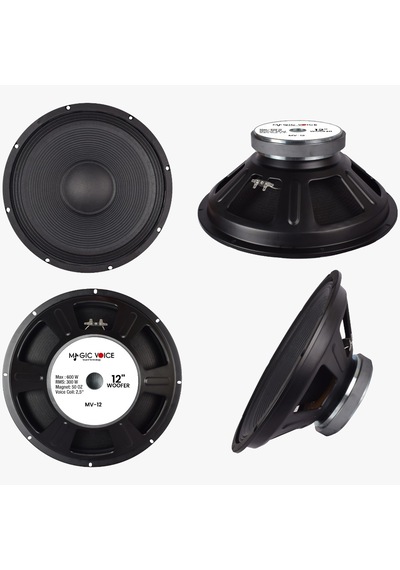 Ayt Magicvoice Mv-12 Max 600w Rms 300 Watt 12 Woofer Yedek Hoparlör