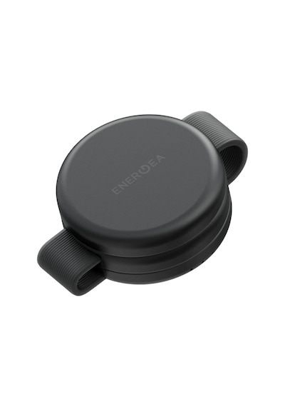 Energea Alumag Trio 3in1 Katlanabilir Qi2 Destekli 15w Telefon Saat Apple Uyumlu AirPods Masaüstü Hızlı Şarj Standı - Siyah