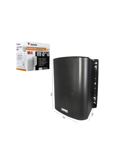 Sütun Hoparlör 13cm 120w Siyah Trafolu Westa Ws-5tb