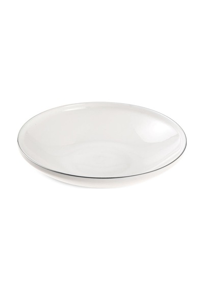 Jumbo Bianca Platin 57 Parça 12 Kişilik Yemek Takımı Beyaz Gümüş