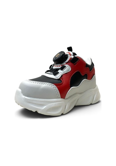 Cool Elliot Bebek Işıklı Rahat Sneaker Kırmızı