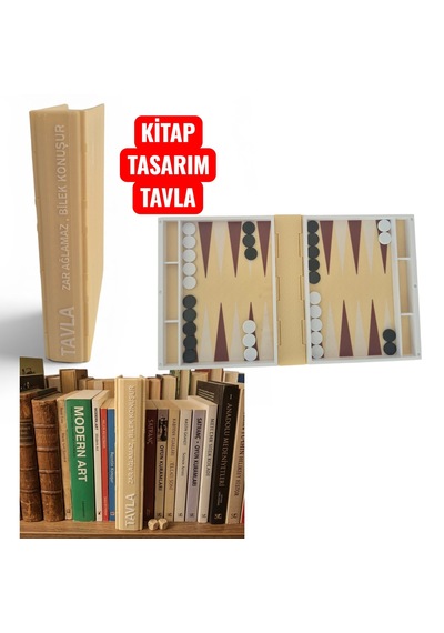 Tavla Seti Kitap Tasarım Hediyelik