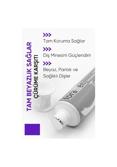 Foramen Whitening Beyazlatıcı Büyük Boy Diş Macunu 125 G