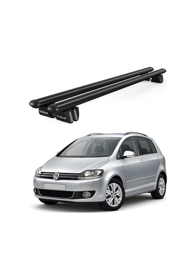 Pençe Volkswagen Golf Plus 2009-2014 Uyumlu Siyah Ara Atkı Port Bagaj Tavan Barı